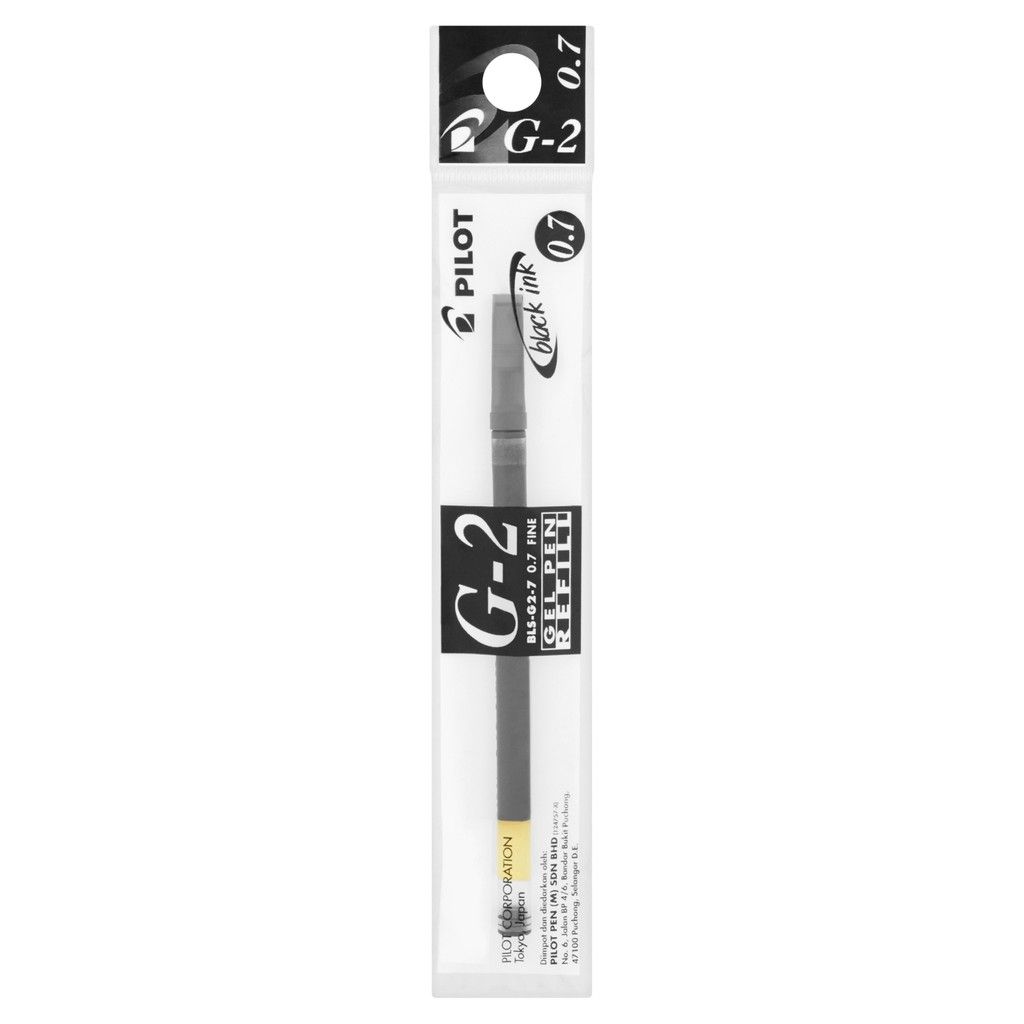 Pilot G2 Gel Pen Refill Black 0.7mm