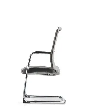 NEXUS SURFACE CONFERENCE / VISITOR CHAIR WITH ARM - SF8413P-89CA(GREY ARMREST)