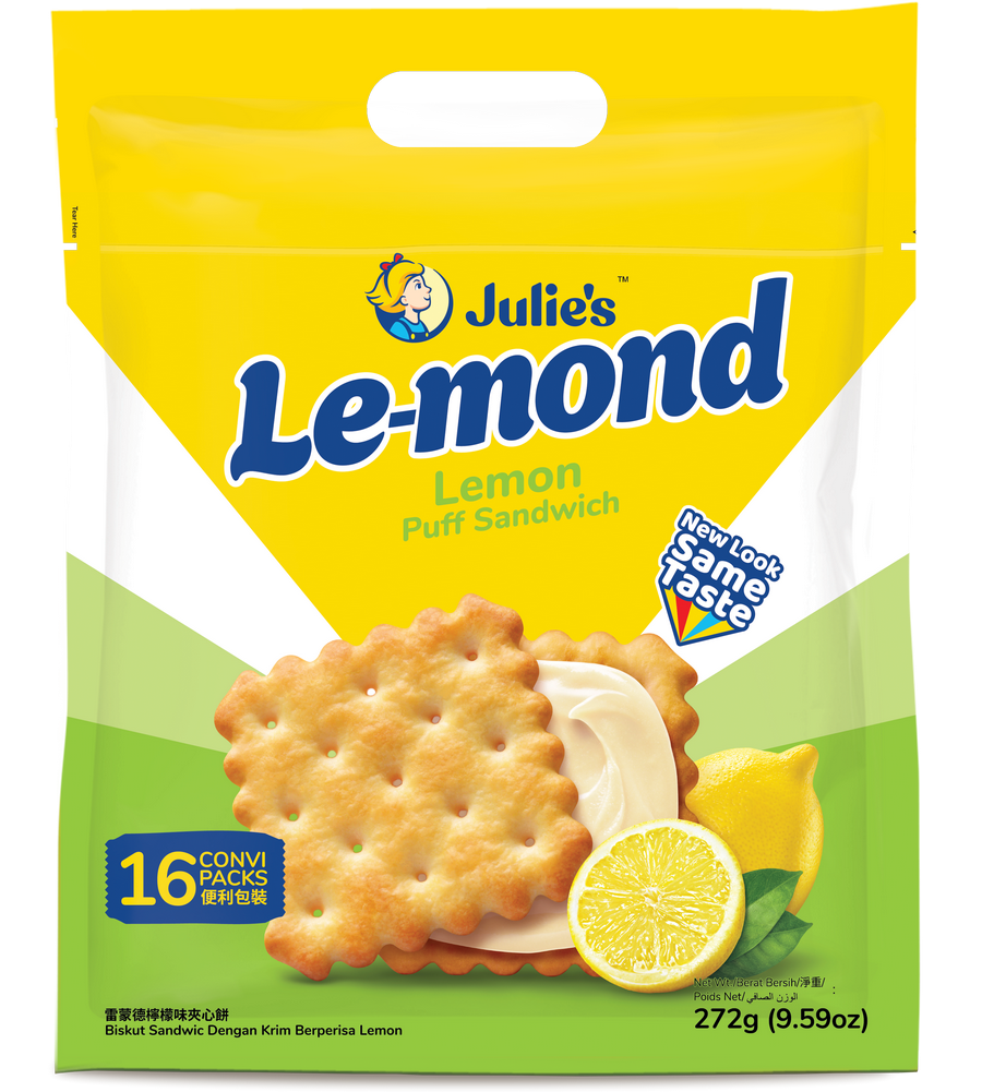 (Loose pack) Julie’s Le-mond Lemon Puff Sandwich 272g