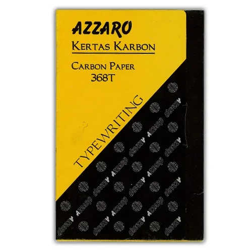 Carbon Paper Azzaro Black