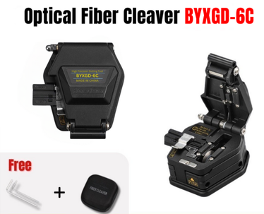 BYXGD-6C FIBER CLEAVER KNIFE FTTH FIBER OPTIC TOOLS CUTTER 16 SURFACE BLADE CV011