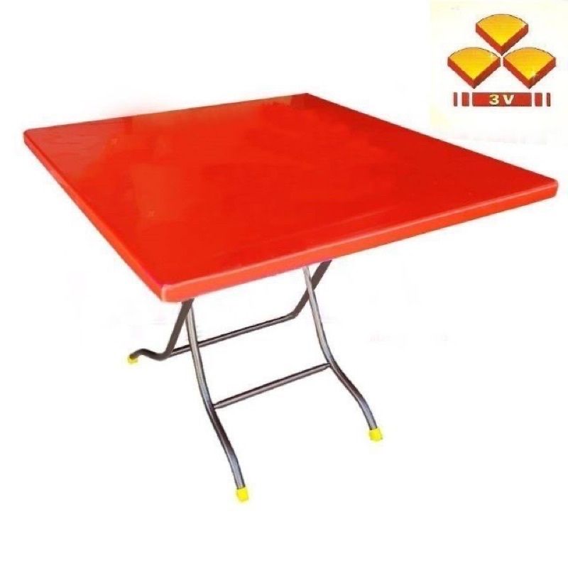 3V Plastic Square Folding Table 3FT x3FT