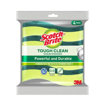 SCOTCH BRITE Sponges (Pack/4 pcs)