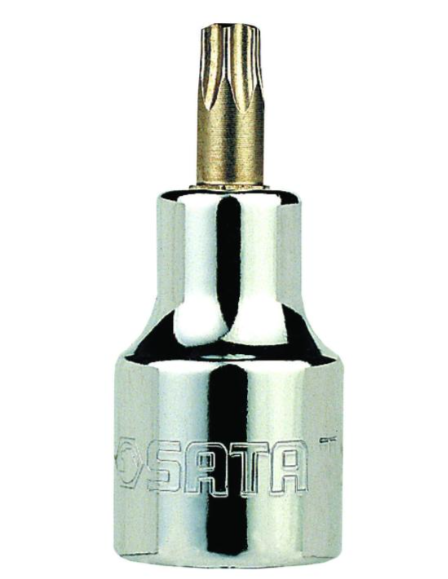 Sata 5PC 1/4”H.BITS 50MM R.TORX T40