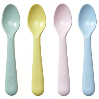 *IKEA Kalas Small Plastic Spoon [4s]