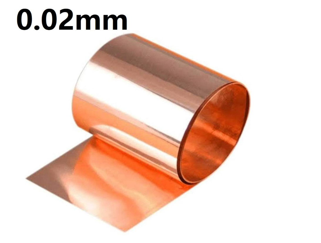 COPPER FOIL COPPER METAL SHEET SHIM PLATE THIN 0.02MM