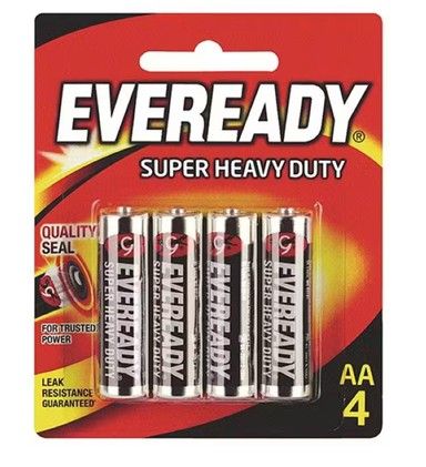 Battery Eveready AA Alkaline (pack of 4 )