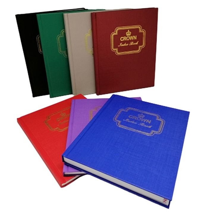 Crown index book