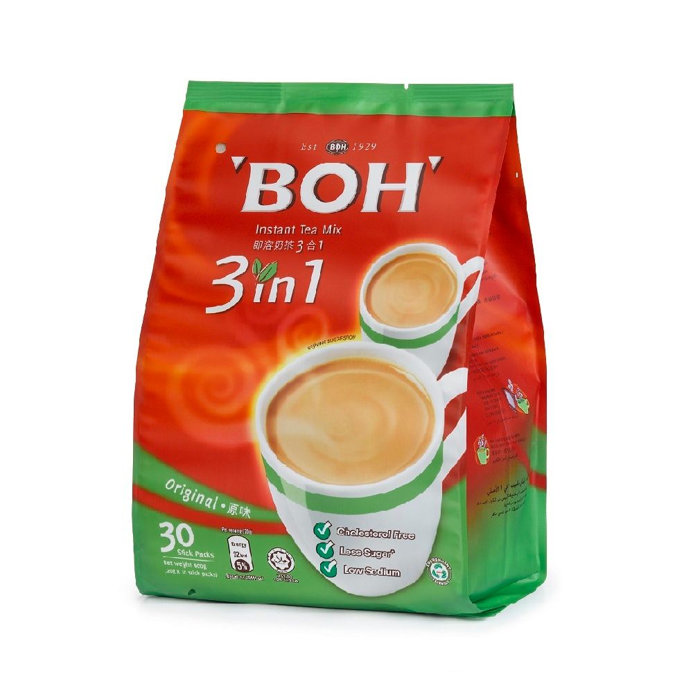 BOH 3 in 1 Instant Tea Mix Original (30's x 20g)