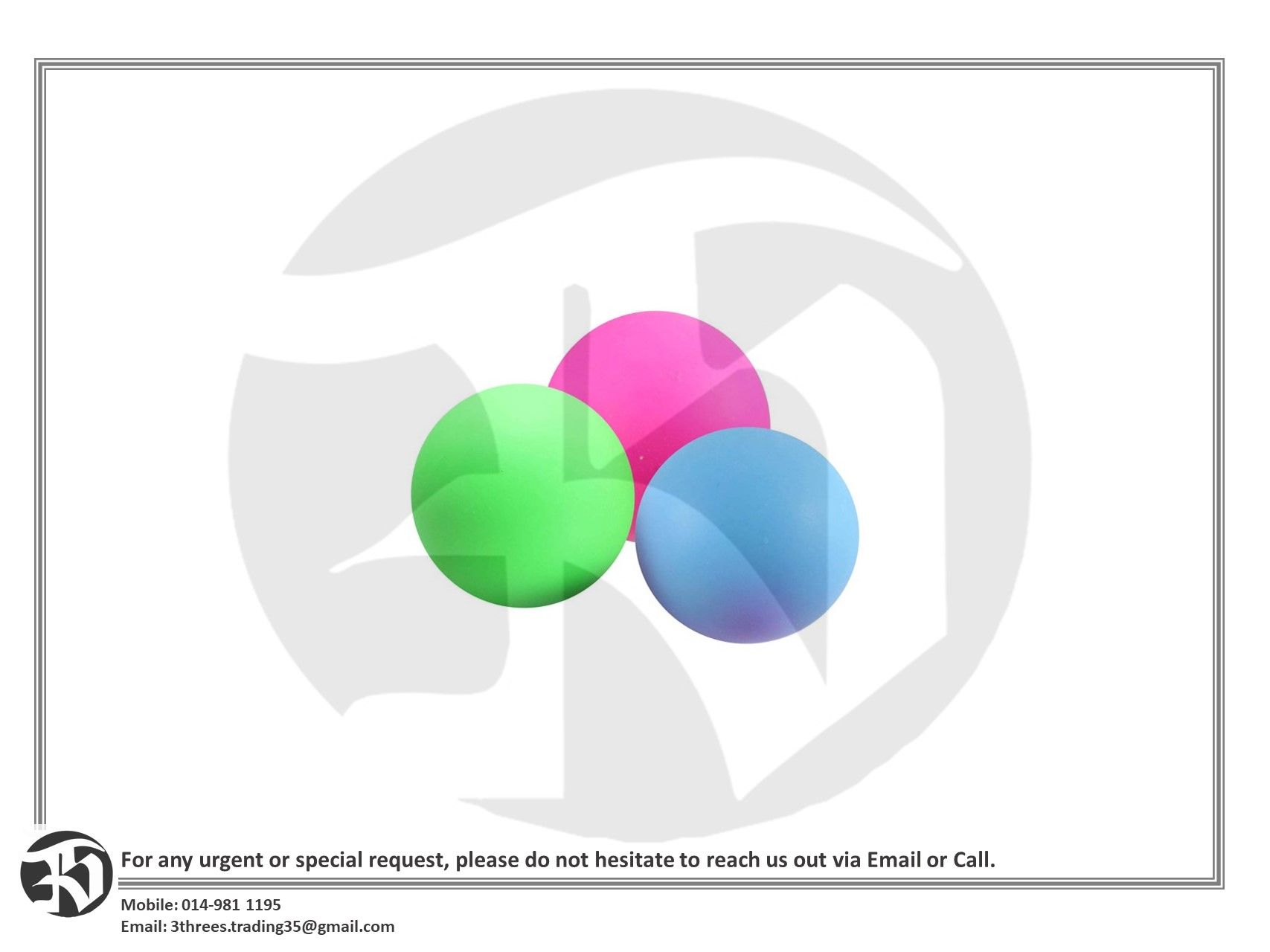 Stress Relief Ball 6cm