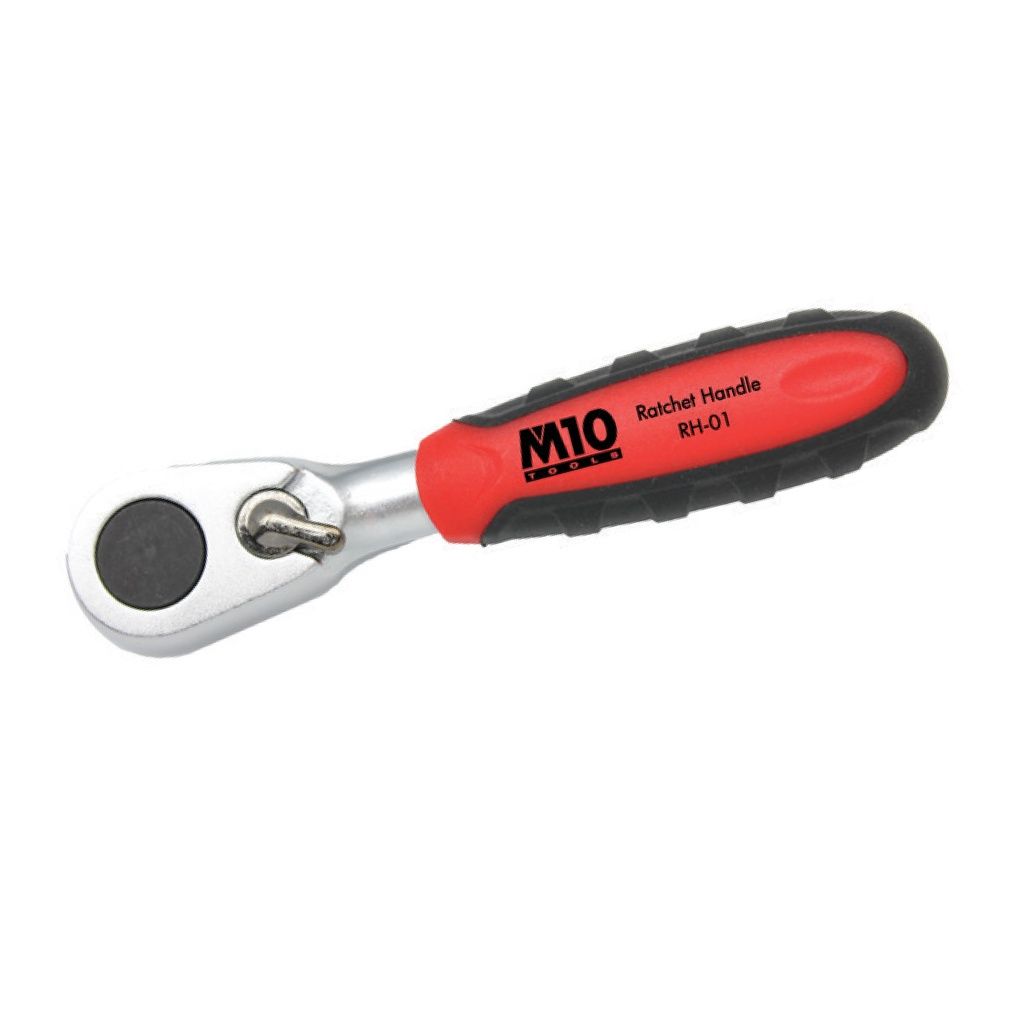 M10 1/4"DR STUBBY MICROHEAD RATCHET BIT HOLDER RH01