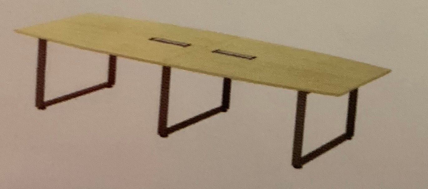 10鈥�JORDAN BOAT -SHAPE CONFERENCE TABLE