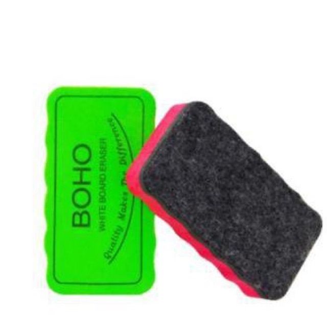 Magnetic Whiteboard Duster (Random Colour) Boho Rectangle - 1pc Y-DTR-888-KK