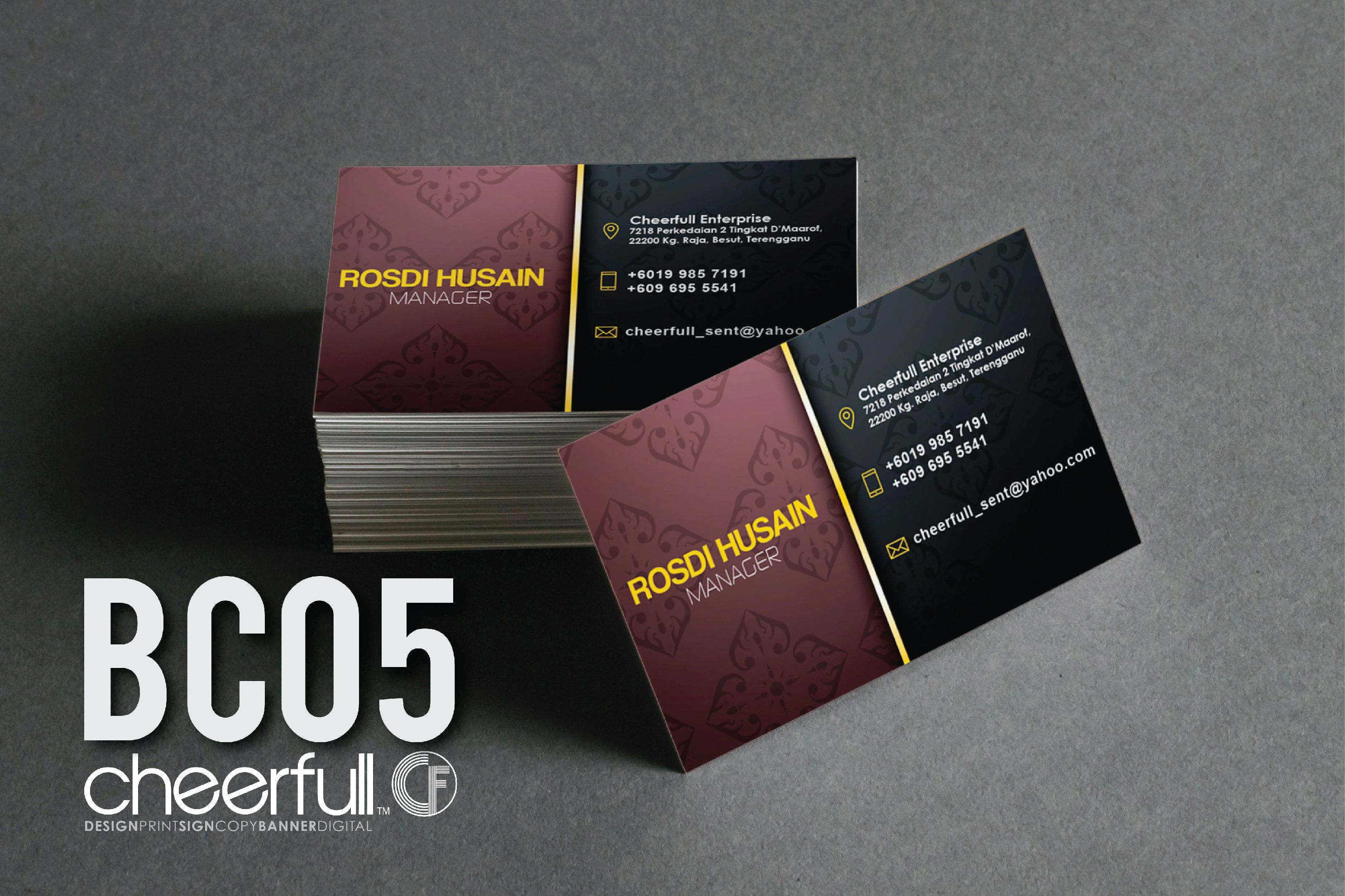 Business Card BC05 - Print Shop