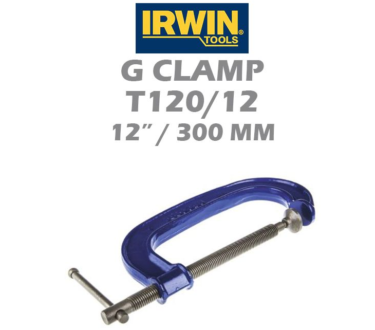 IRWIN G CLAMP T120/12 12" 300MM