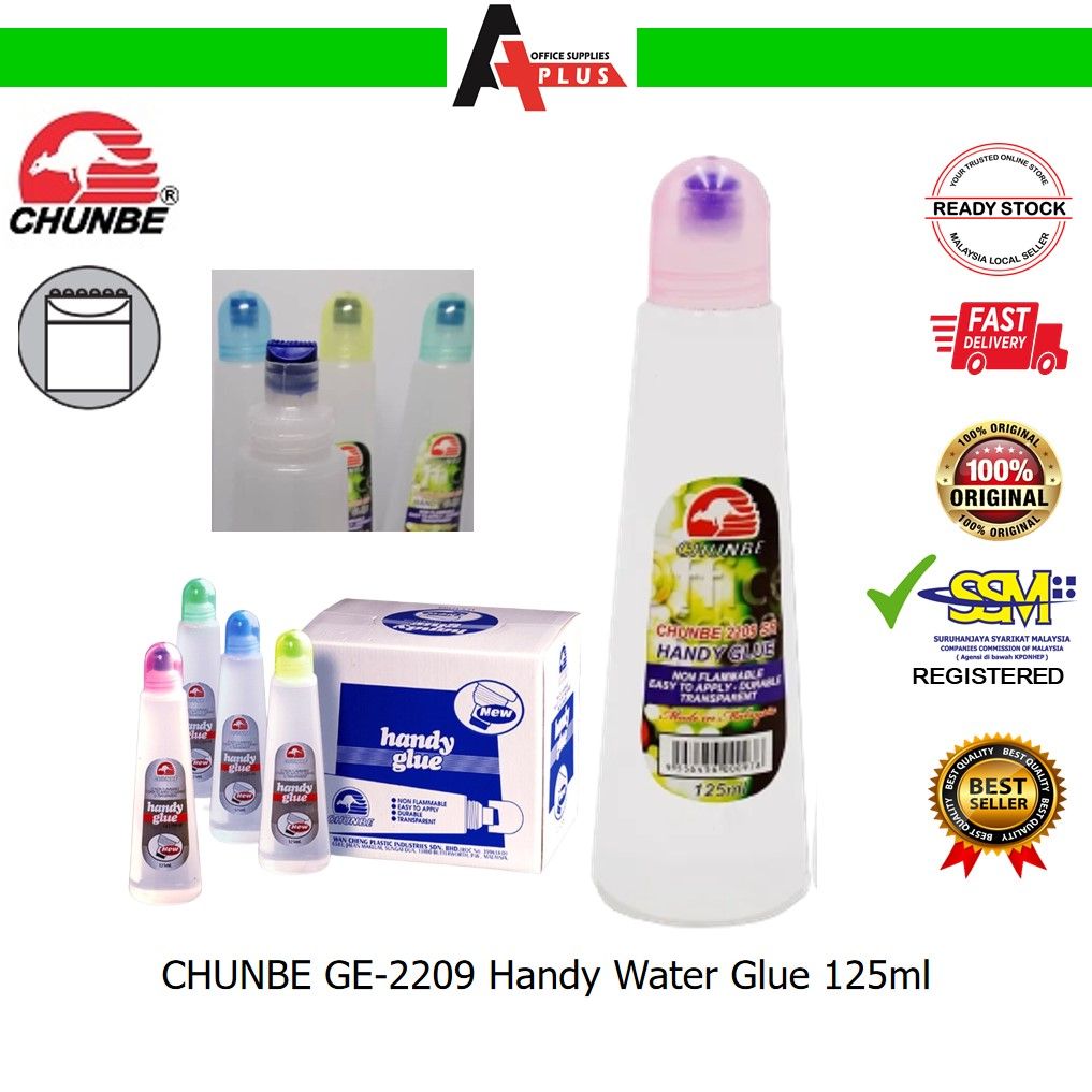 CHUNBE Handy Water Glue GE2209 125ml / Gam Cecair