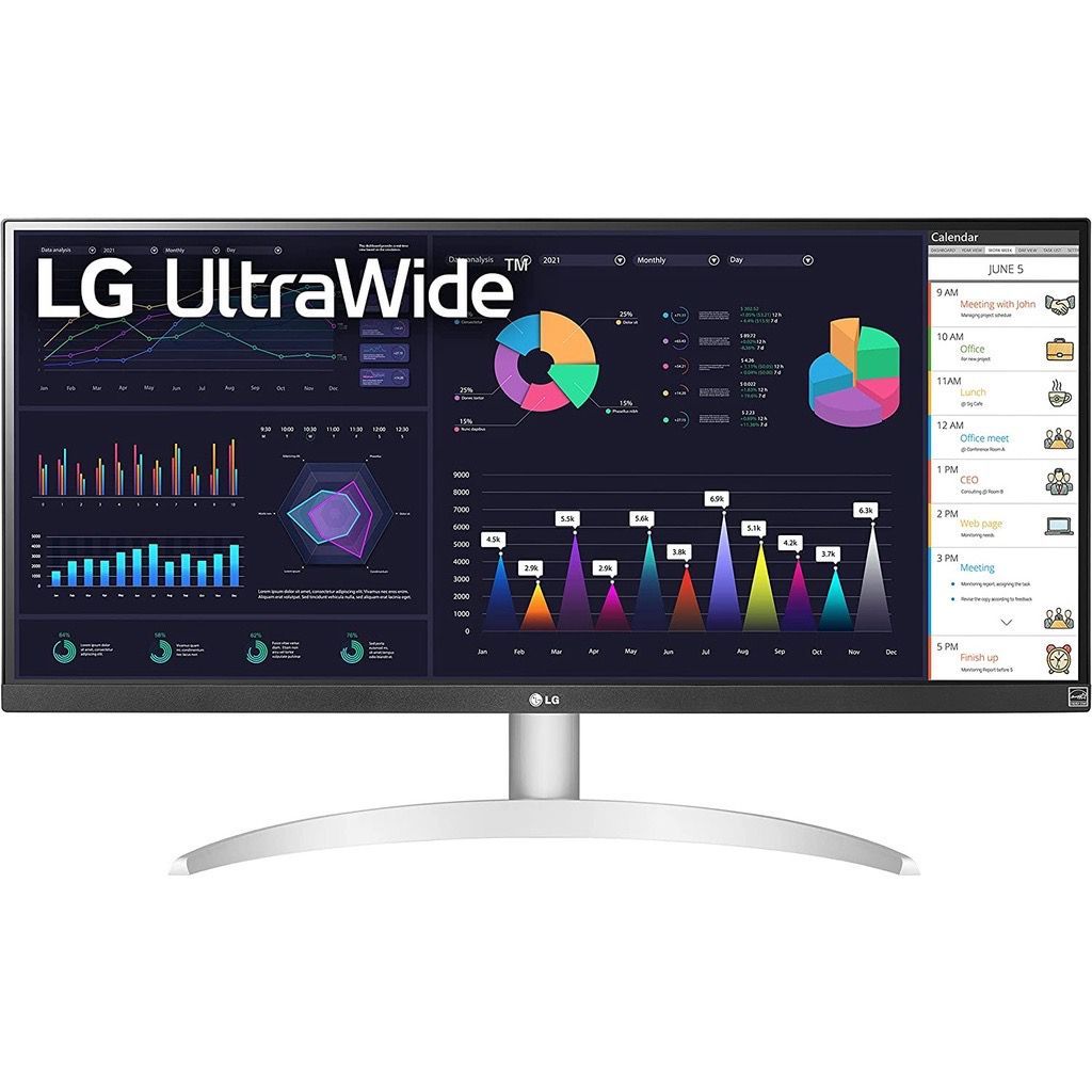 Genuine Malaysia - LG Ultrawide 29" 29WQ600 IPS FHD AMD Freesync HDR10 100Hz 1ms USB-C Borderless Monitor