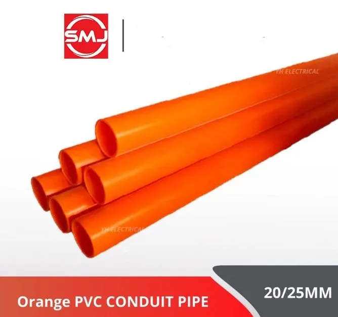 SE SETIA ELECTRIC FIGHTER (20MM) 3/4" PVC PIPE ORANGE