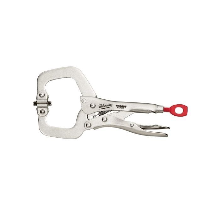 MILWAUKEE 6" TORQUE LOCK™ Locking C-Clamp Swivel Jaws