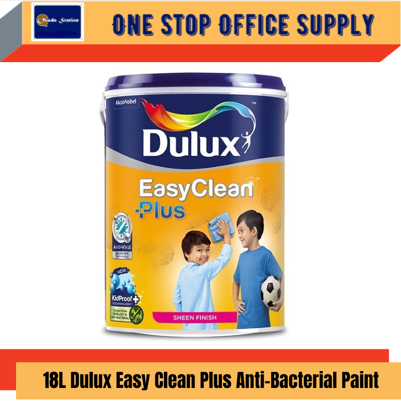 Dulux 18L Dulux Easy Clean Anti-Bacterial Paint