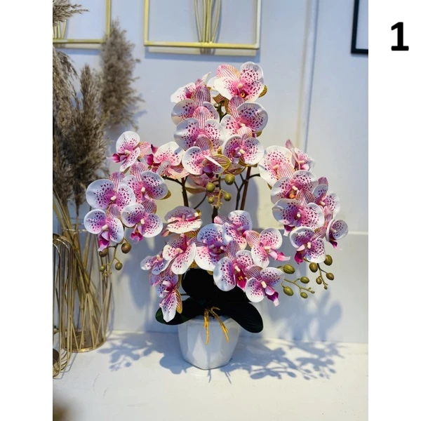 OEM Orchid Artificial Flowers Bouquet 4ft