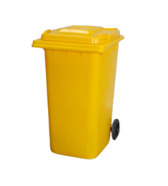 *240L Large Garbage Bin With Wheels (Empty)
