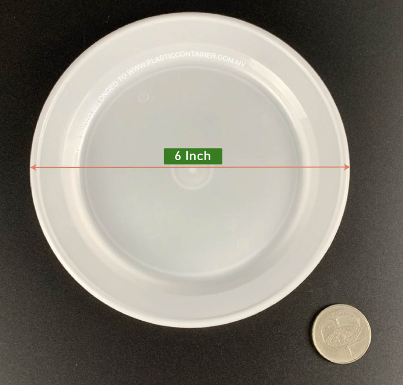 PP White Plate MS150P