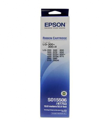 Genuine Malaysia Epson Warranty - Epson Ribbon C13S015506 LQ-300/300+/300+ll/400/450/500/550/570/570+/580/ 850/850+/870
