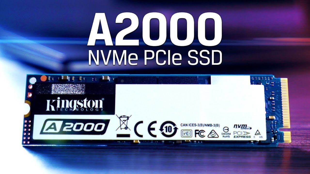 Kingston A2000 NVMe PCIe 500GB SSD