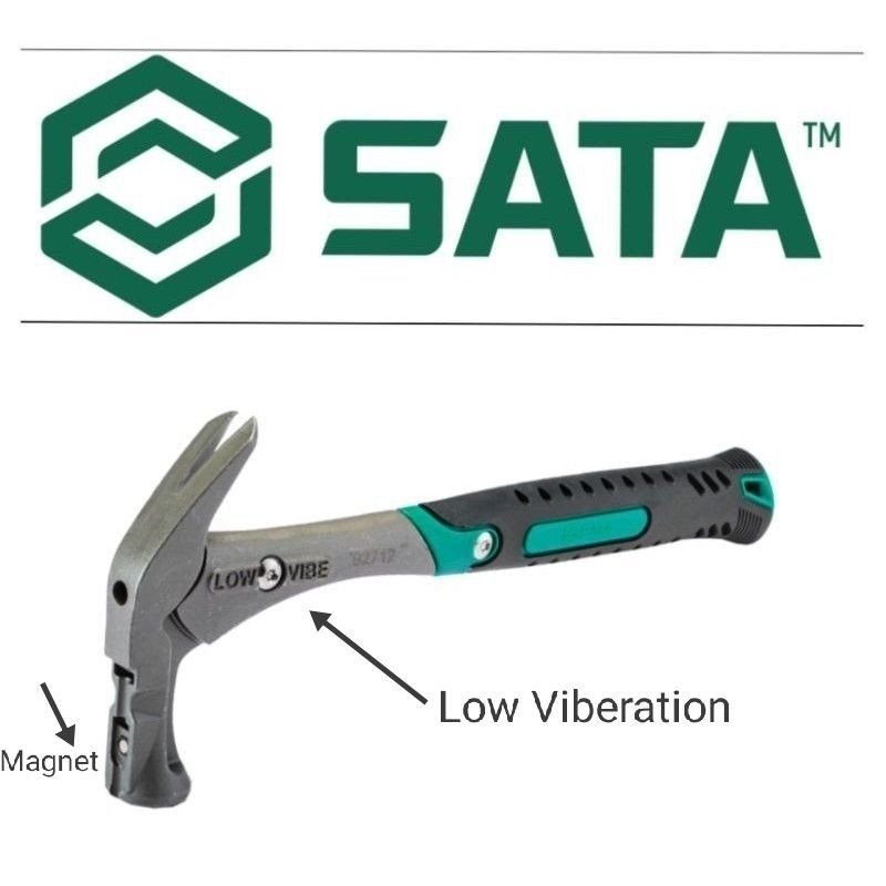 SATA 92712 Low Vibration Claw Hamer (Crane type) 0.73kg/335mm