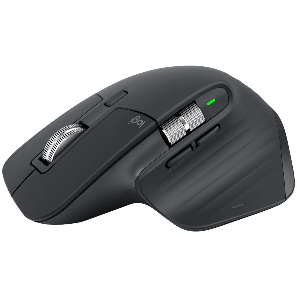 Logitech MX Master 3S Performance Wireless Mouse with Quiet Clicks | MagSpeed Scrolling | All-Day Comfort