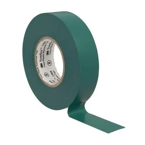 3M 1710 Vinyl Electrical Tape (18mm X 10m) Green XE001105859 2036673