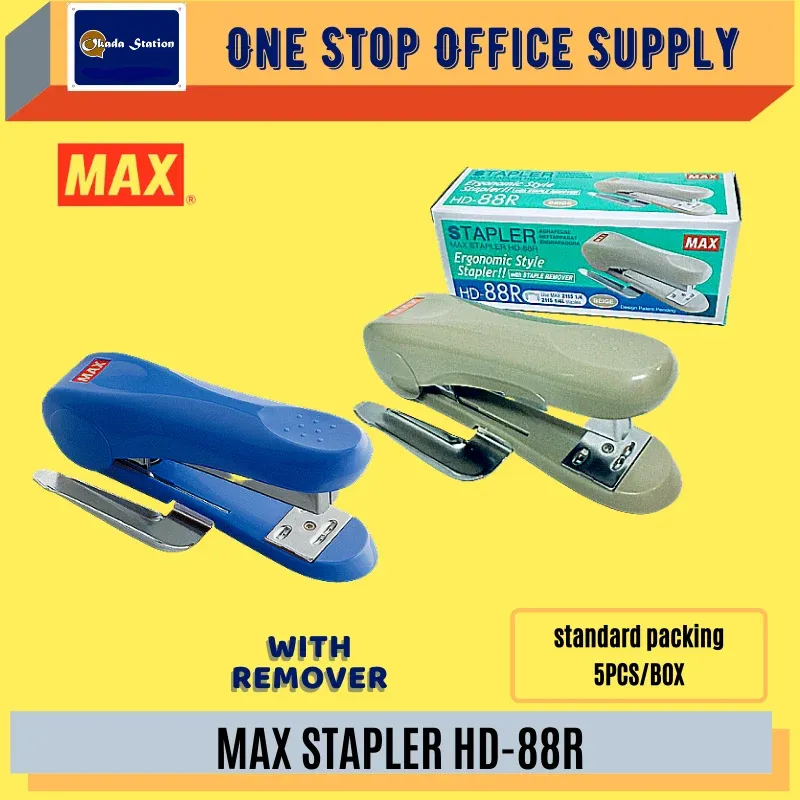 MAX STAPLER HD-88R / Max / Stapler / Max HD-88R / Stapler With remover / Max Stapler HD-88R