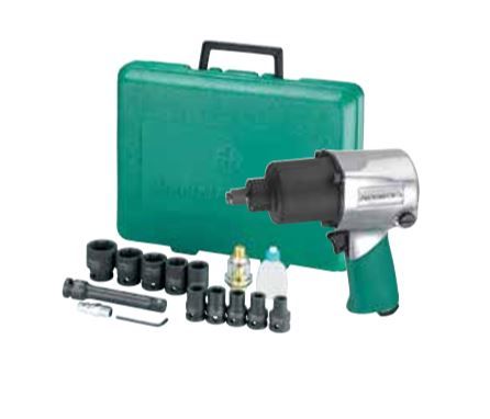 JONNESWAY 17PCS 1/2" HEAVY DUTY IMPACT WRENCH KIT