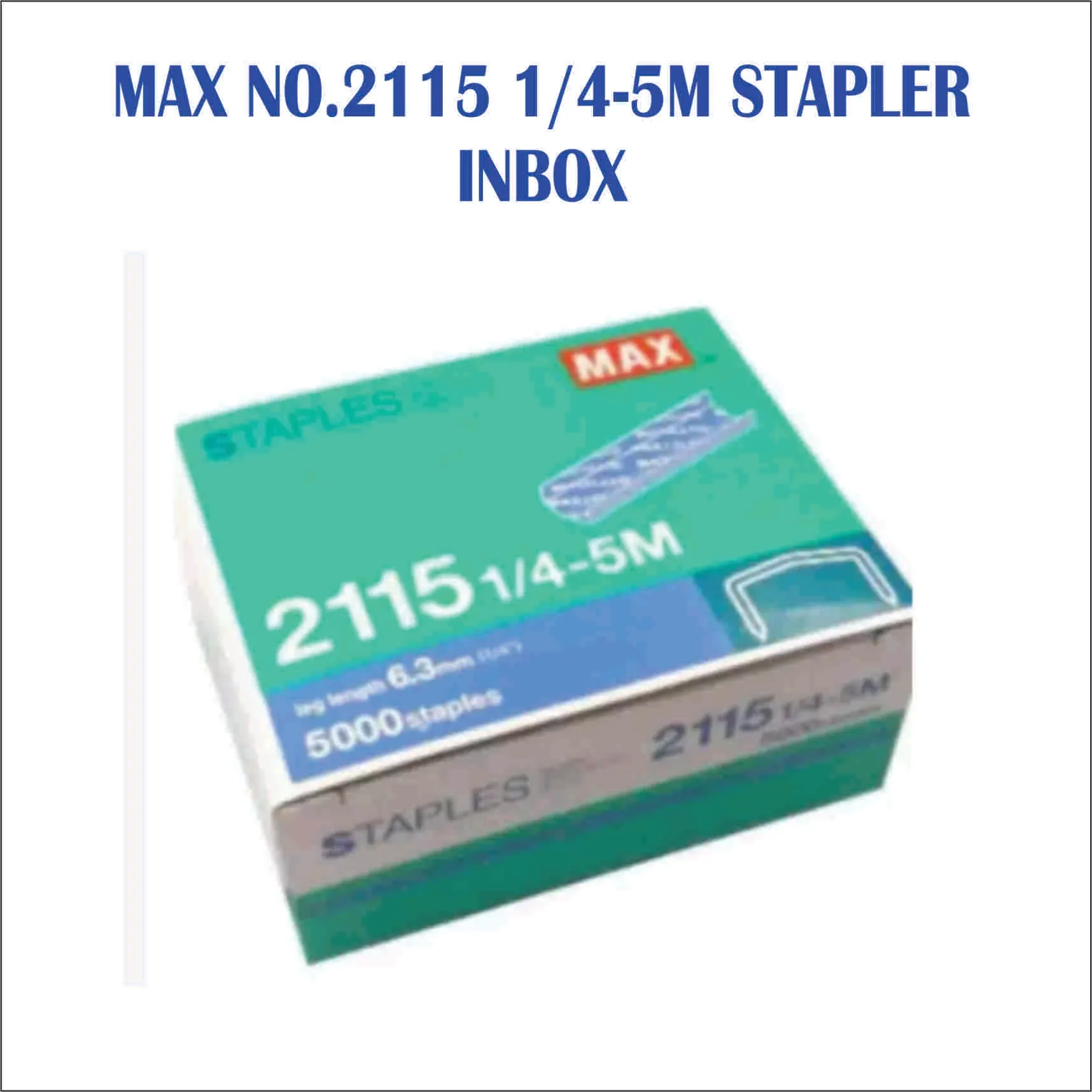 OCHA Max 2115 1/4-5 m Staples 1 box- FREE DELIVERY SEMENANJUNG