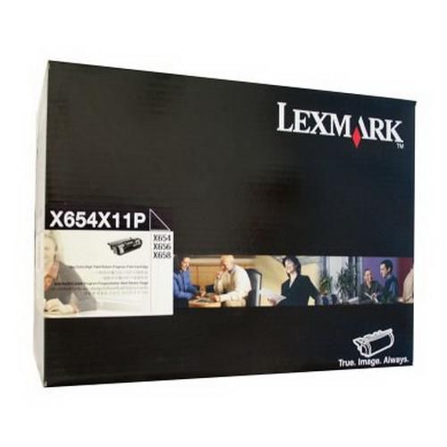 Lexmark Original X654X11P High Cap Toner for X654, X656, X658