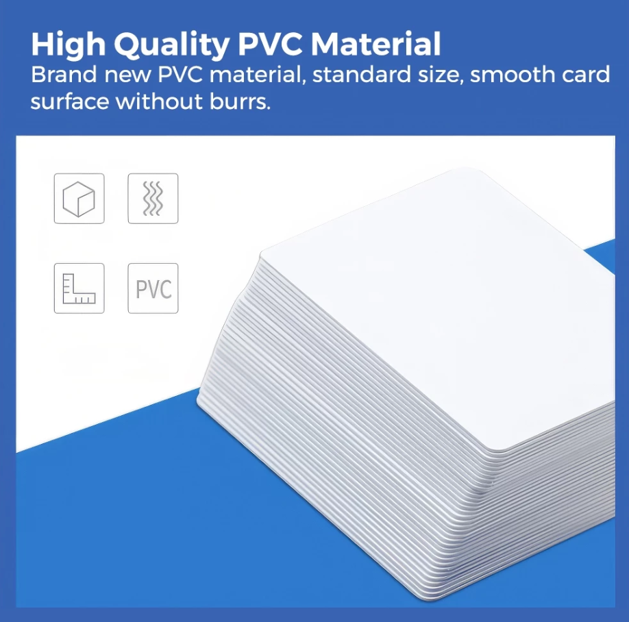 BADGY PVC CARD CBGC0020W 20MIL (0.50MM) / CBGC0030W 30MIL (0.76MM)
