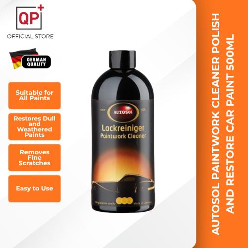 AUTOSOL PAINTWORK CLEANER 500ML POLISH & RESTORE CAR PAINT [MADE IN GERMANY] l PENGILAT l 抛光剂-PAINT WORK CLEANER