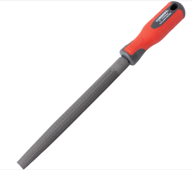 10" (250mm) H/ROUND SECONDENGINEERS FILE + HANDLE
