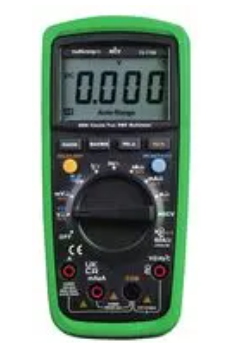Digital Multimeter, 6000 Count, True RMS, Auto, Manual Range, 3.75 Digit Low Voltage Multimeter