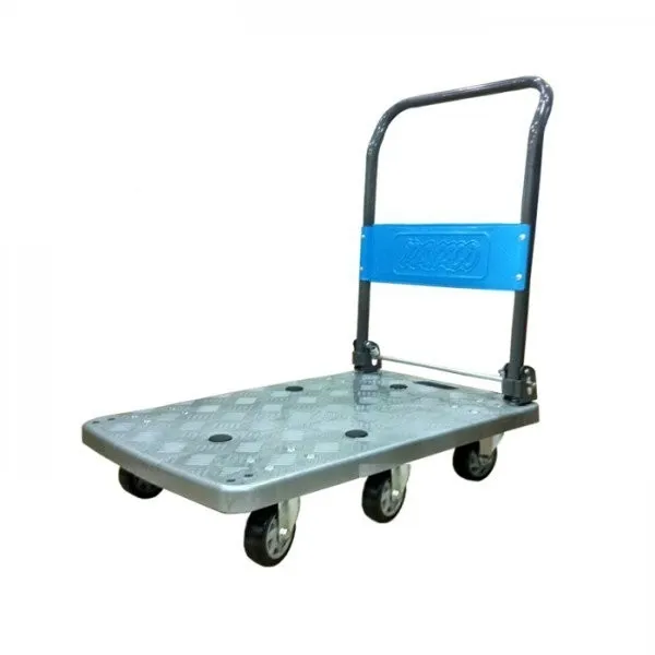 OCHA 6 wheels 500kg PLASTIK Foldable Platform Trolley / Heavy Duty Hand Truck Troli