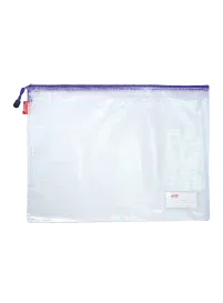 ZB6814-M DOCUMENT BAG / SOFT MESH VINYL ZIPPER BAG