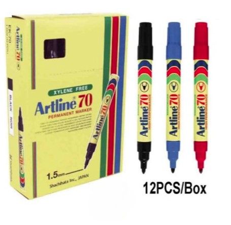 ARTLINE 70 PERMANENT MARKER EK-70 - 1.5mm / 12PCS_BOX
