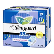Loose 1 Pack x 12pcs Laurier Super Slimguard Wing 35cm