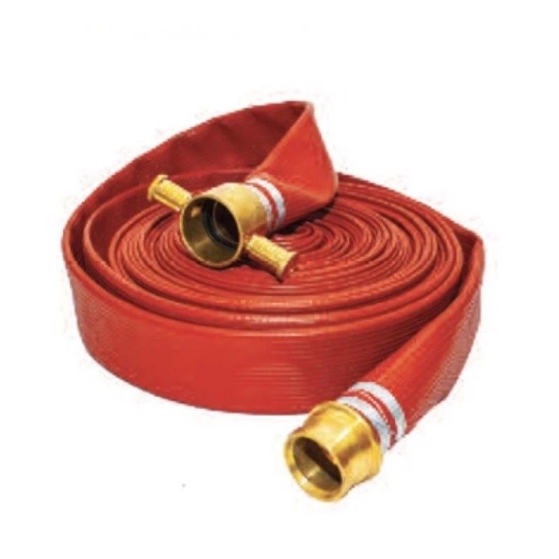 DEMCO 2-1/2鈥�- 60MM RUBBER FIRE HYDRANT HOSE C/W 2 PCS NOZZLE