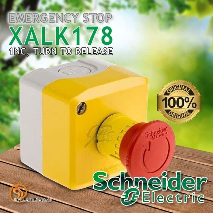 Schneider *Schneider Electric | Harmony XALK Series | Emergency Stop Push Button