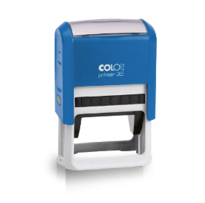 COLOP P35 RUBBER STAMP,SELF INK,29MM X 49MM