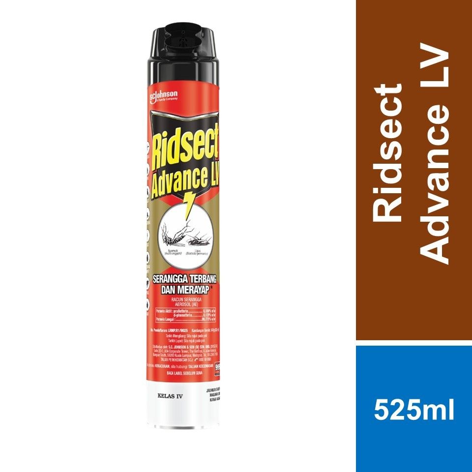 Ridsect Advance LV Multi-insect Killer Aerosol Spray 525ml