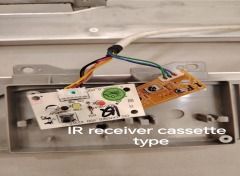 IR receiver (cassette type)