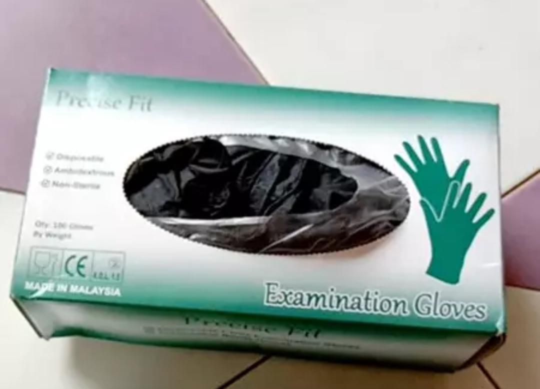 Examination Gloves 50pcs - Black